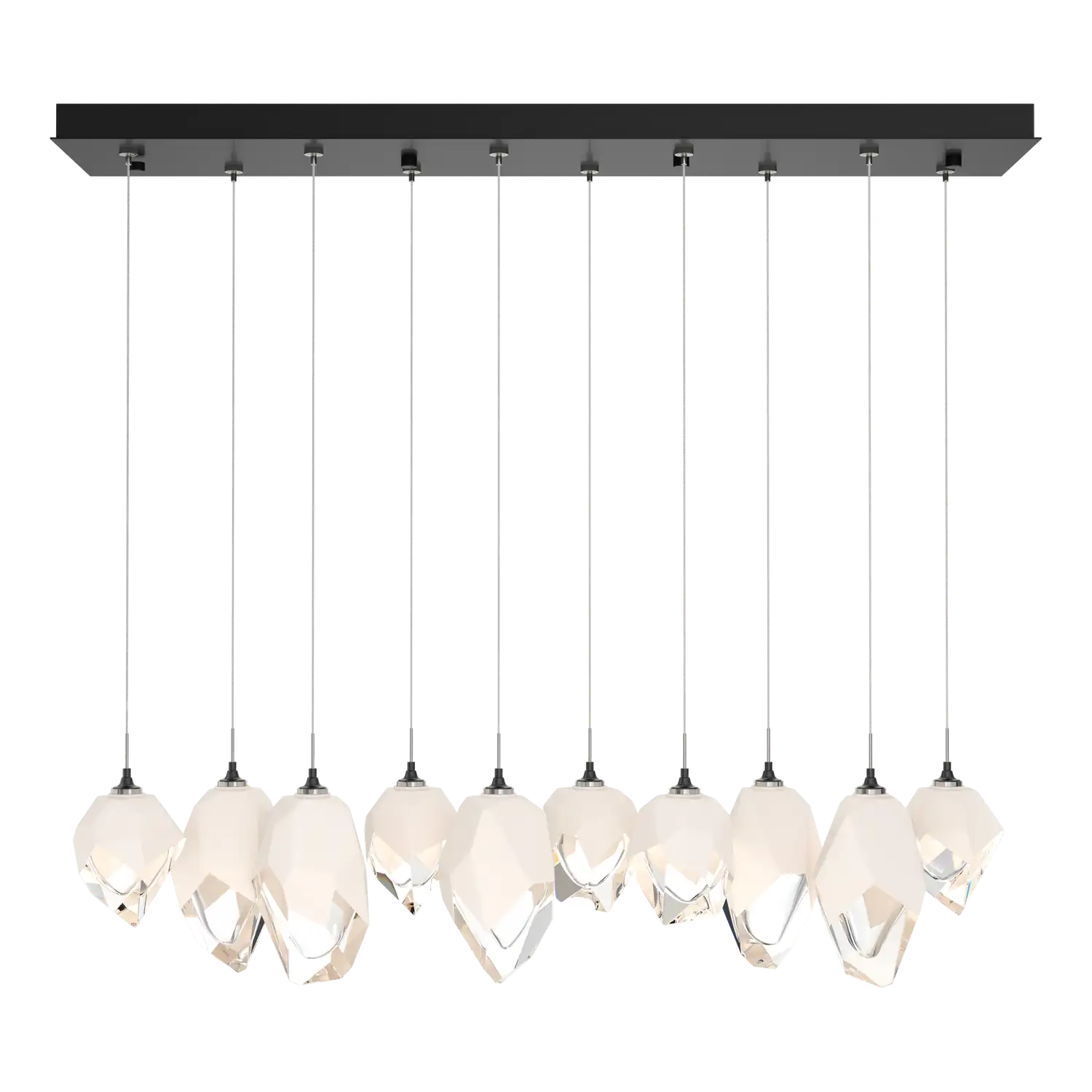 Hubbardton Forge, Chrysalis Mixed Crystal Pendant, PENDANT LIGHT