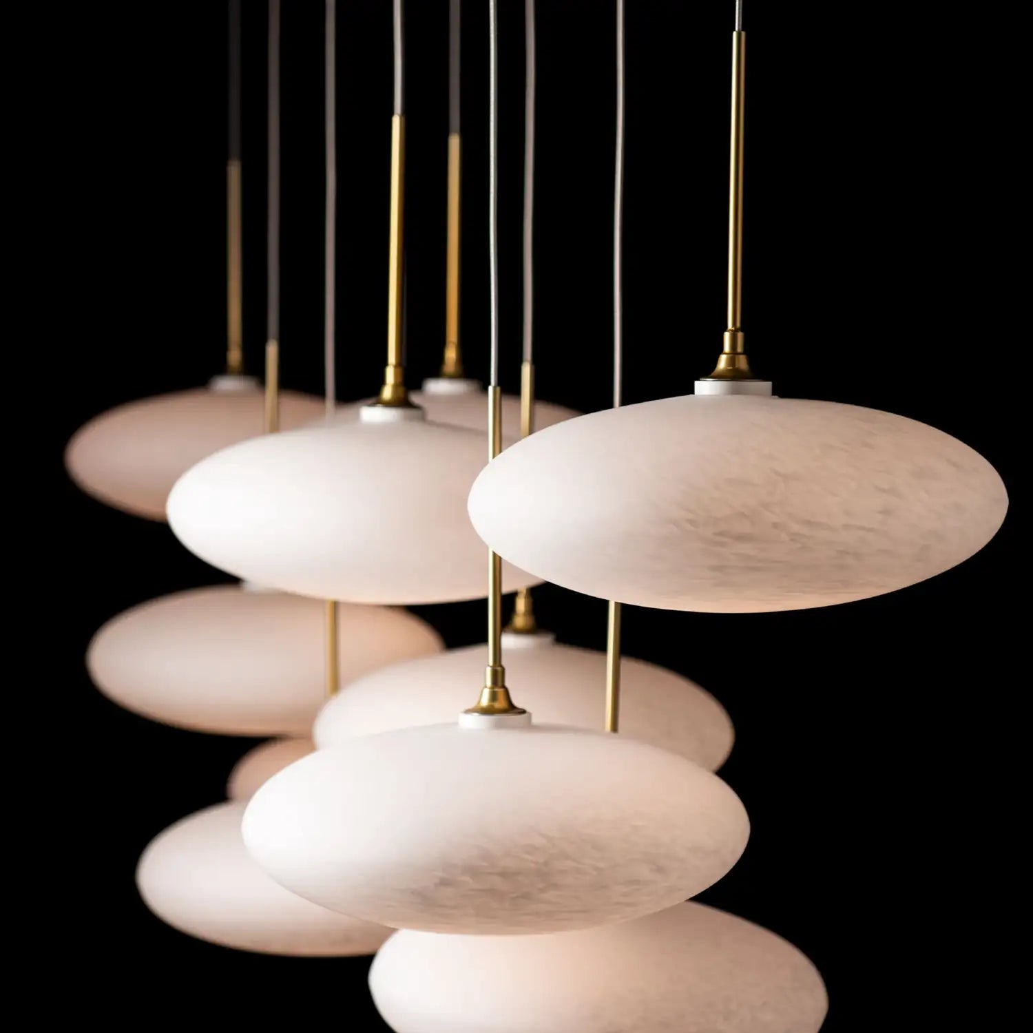 Hubbardton Forge, Clouds Pendant, CHANDELIER LIGHT