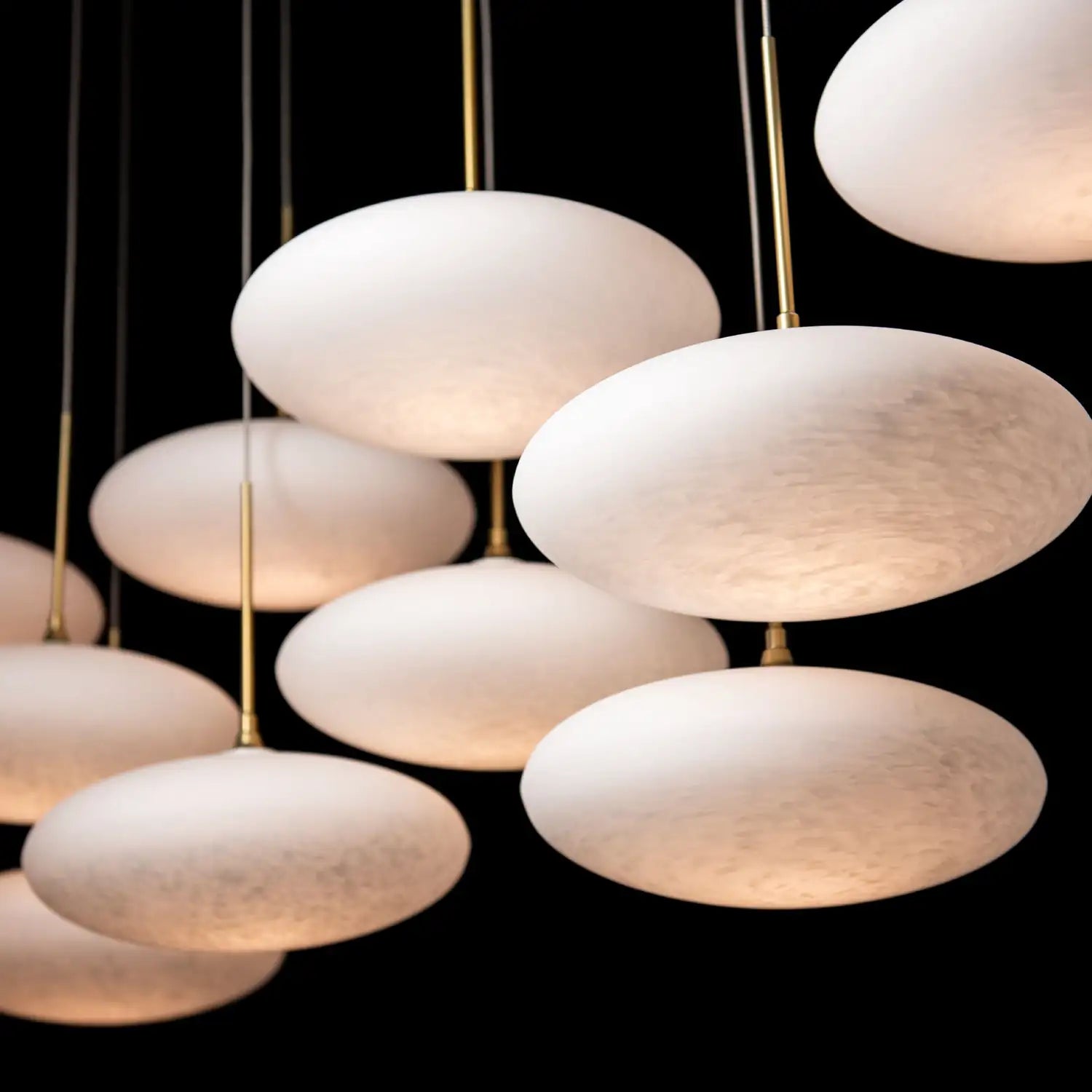 Hubbardton Forge, Clouds Pendant, CHANDELIER LIGHT