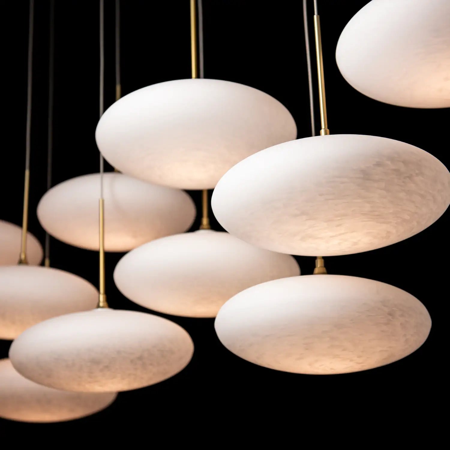 Hubbardton Forge, Clouds Pendant, CHANDELIER LIGHT
