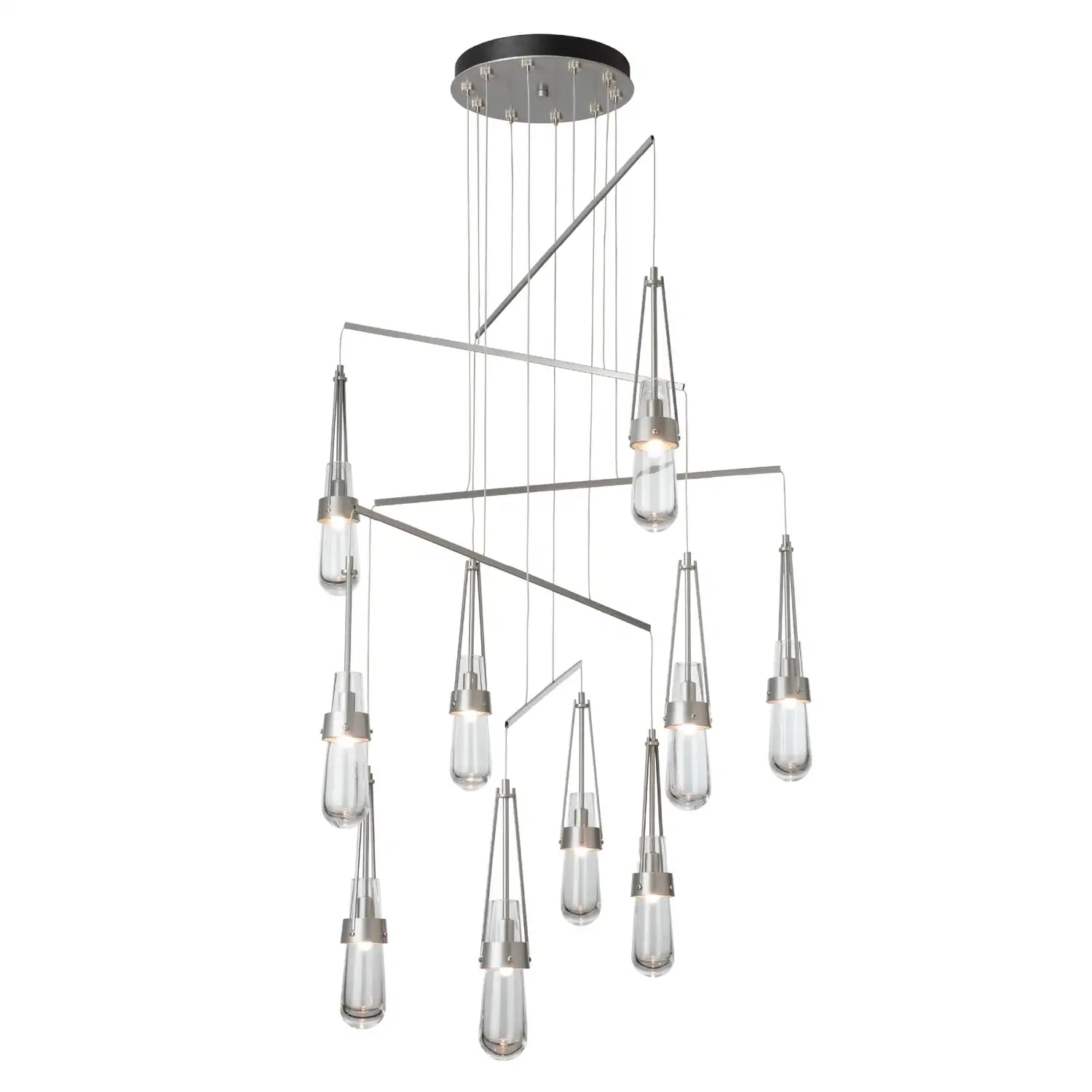Hubbardton Forge, Link Glass Mobile Pendant, CHANDELIER LIGHT