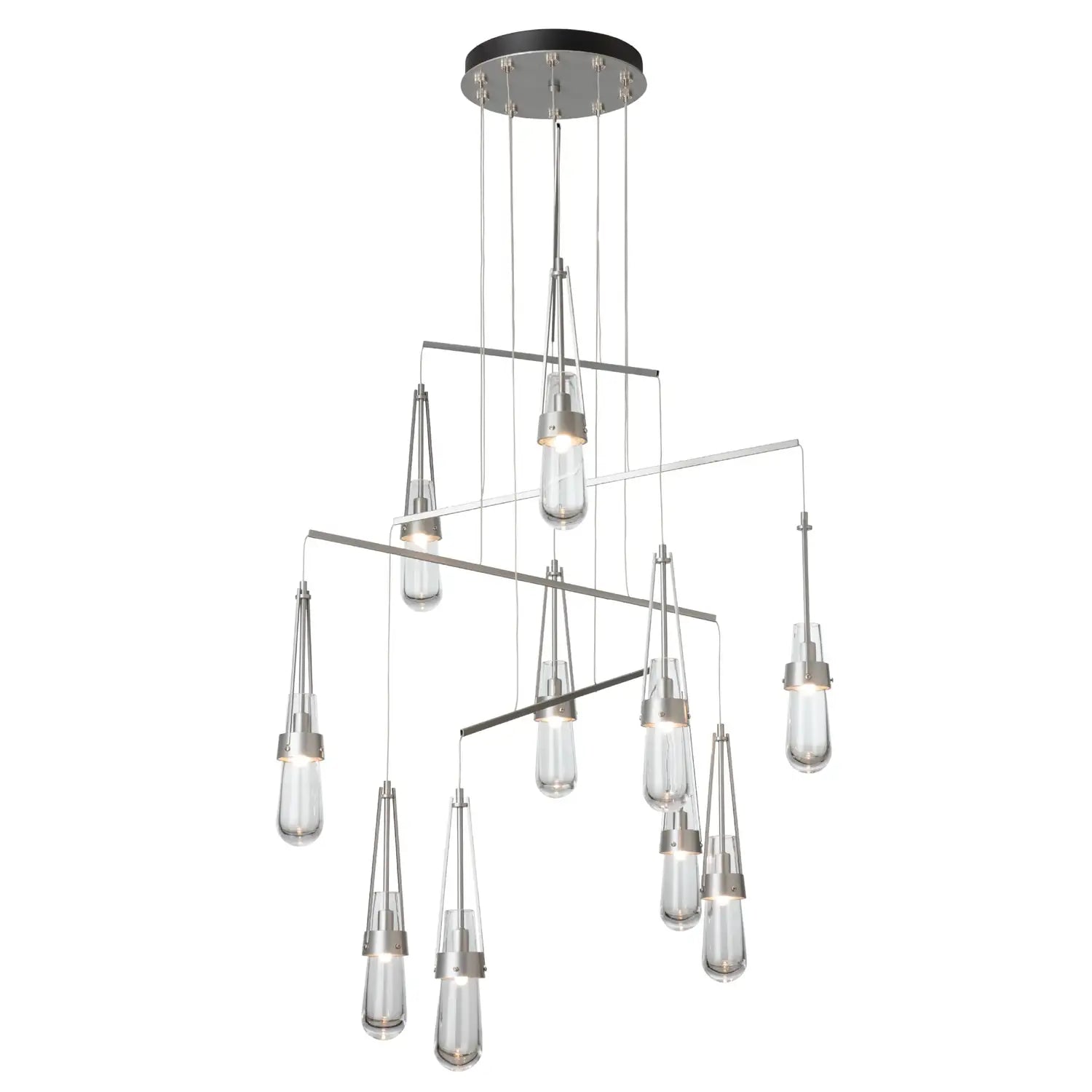 Hubbardton Forge, Link Glass Mobile Pendant, CHANDELIER LIGHT