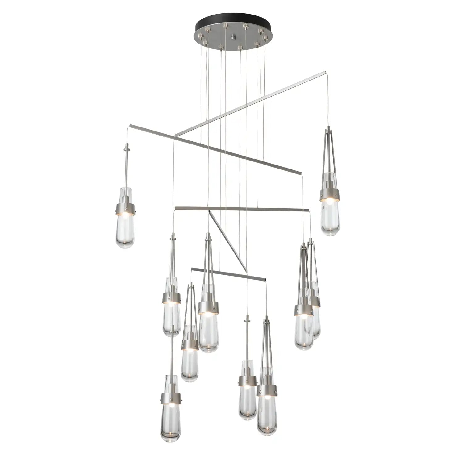 Hubbardton Forge, Link Glass Mobile Pendant, CHANDELIER LIGHT