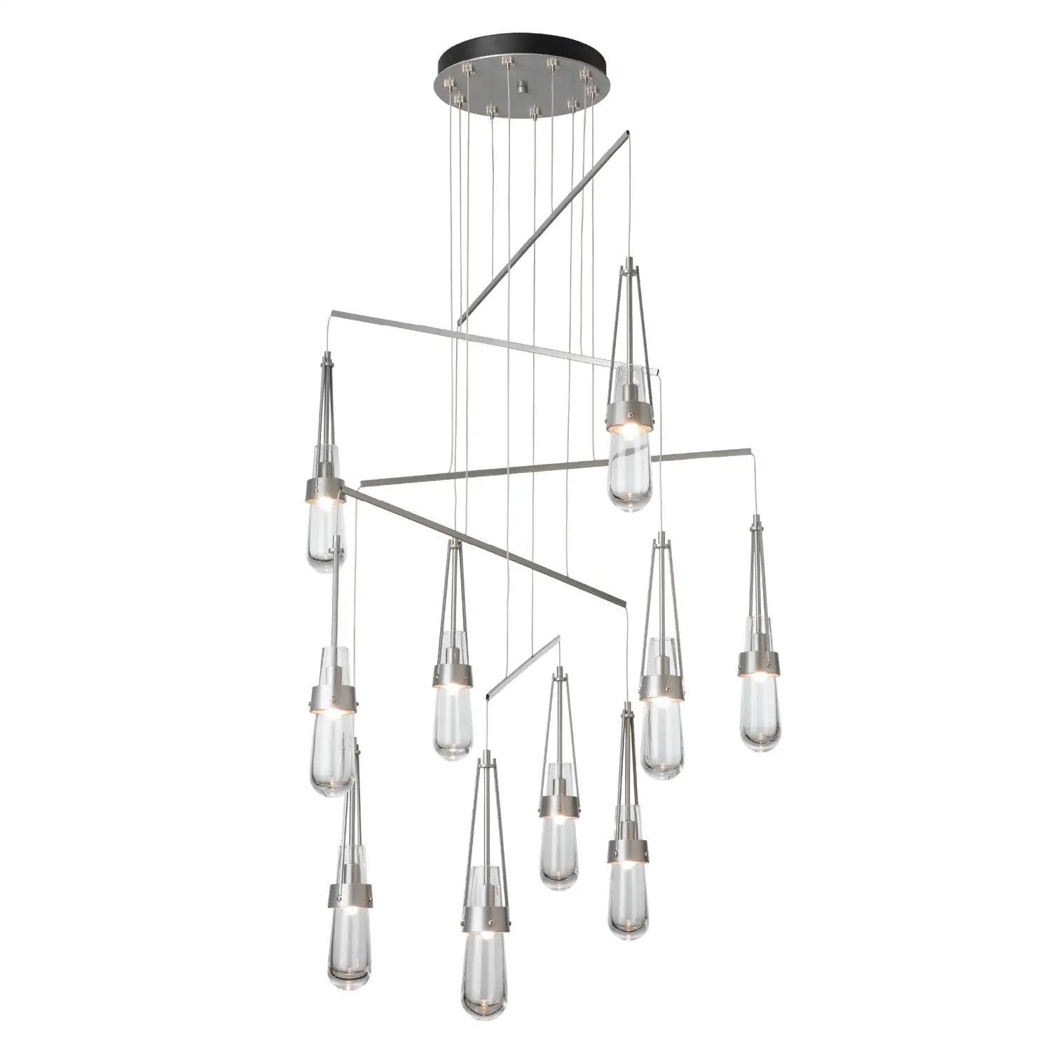 Hubbardton Forge, Link Glass Mobile Pendant, CHANDELIER LIGHT
