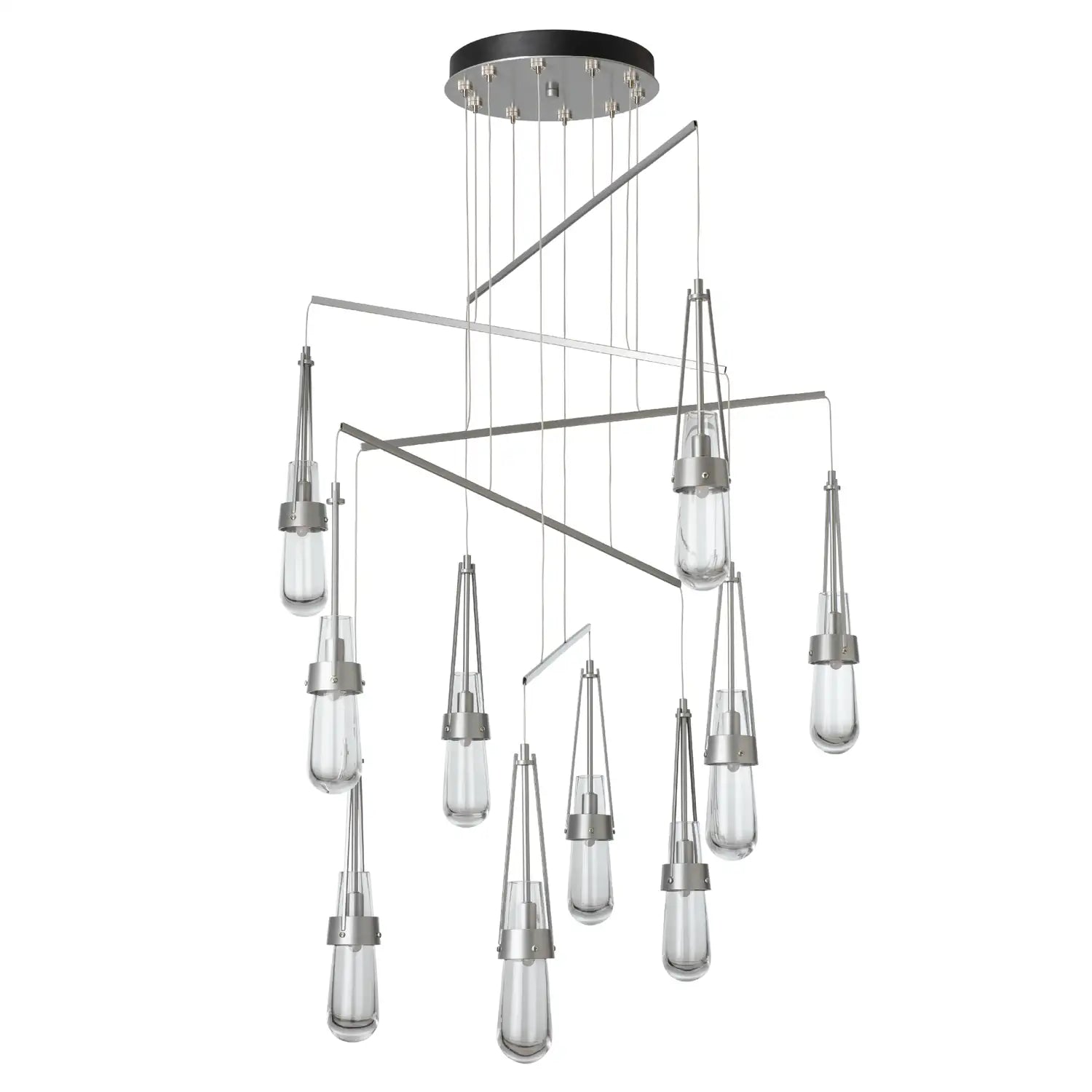 Hubbardton Forge, Link Glass Mobile Pendant, CHANDELIER LIGHT