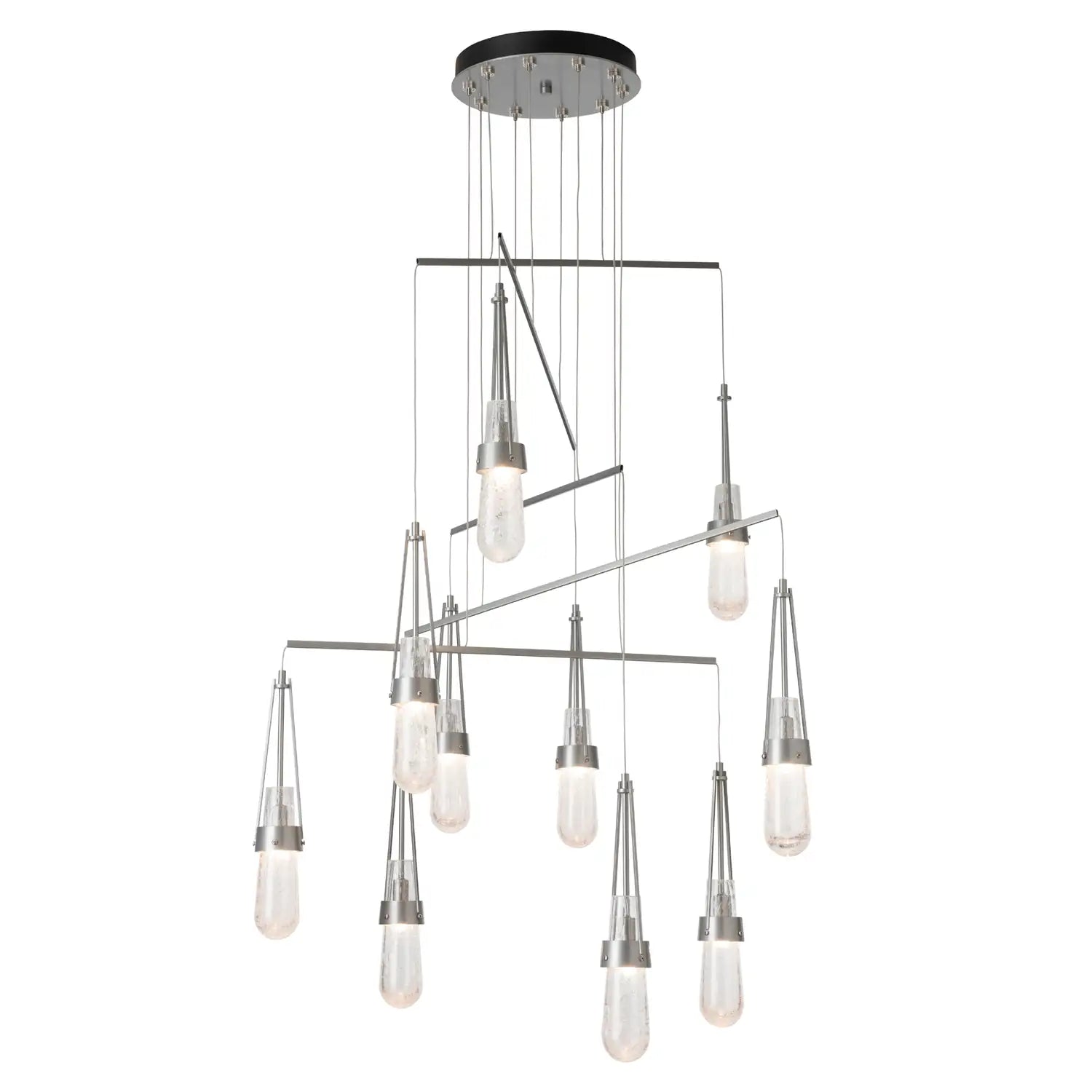 Hubbardton Forge, Link Blown Glass Mobile Pendant, CHANDELIER LIGHT