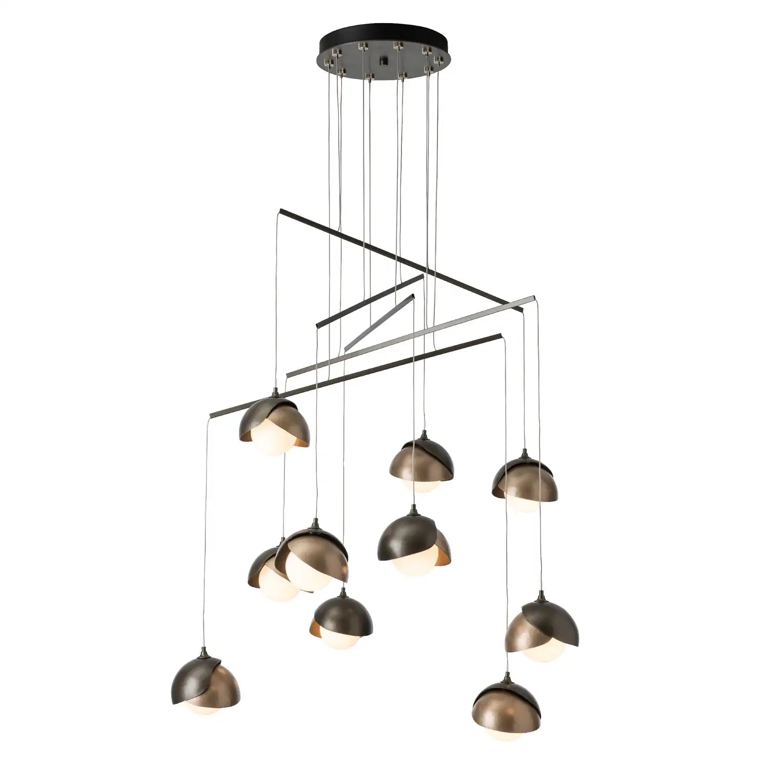 Hubbardton Forge, Brooklyn Double Shade Mobile Pendant, CHANDELIER LIGHT