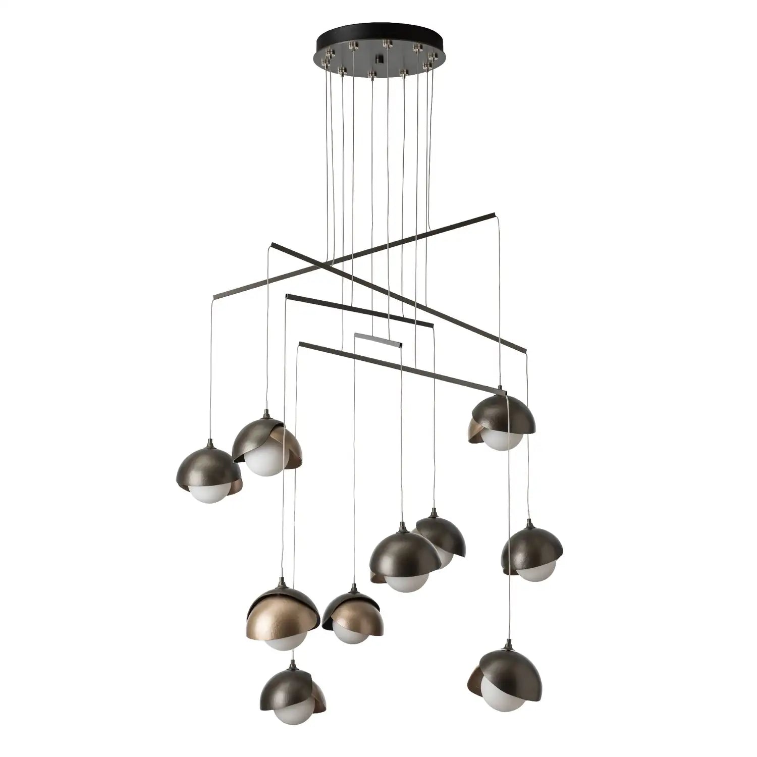 Hubbardton Forge, Brooklyn Double Shade Mobile Pendant, CHANDELIER LIGHT