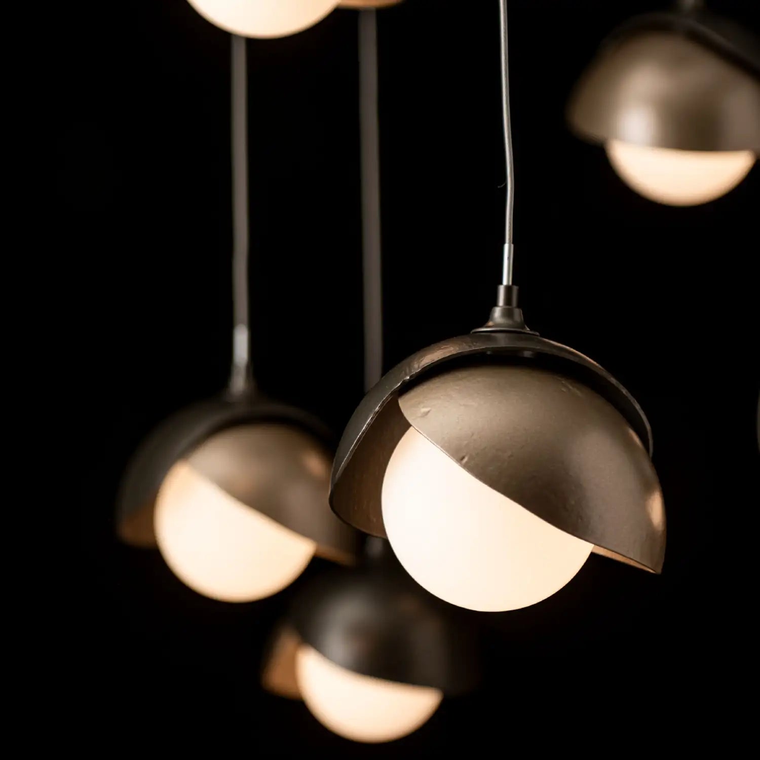 Hubbardton Forge, Brooklyn Double Shade Mobile Pendant, CHANDELIER LIGHT
