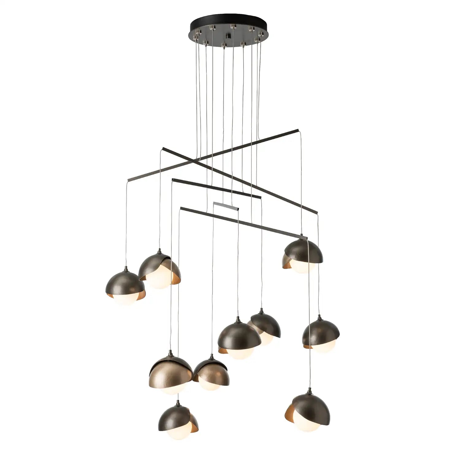 Hubbardton Forge, Brooklyn Double Shade Mobile Pendant, CHANDELIER LIGHT