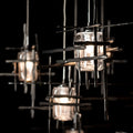 Hubbardton Forge, Tura Seeded Glass Mobile Pendant, CHANDELIER LIGHT