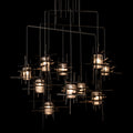 Hubbardton Forge, Tura Seeded Glass Mobile Pendant, CHANDELIER LIGHT
