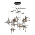 Hubbardton Forge, Tura Seeded Glass Mobile Pendant, CHANDELIER LIGHT