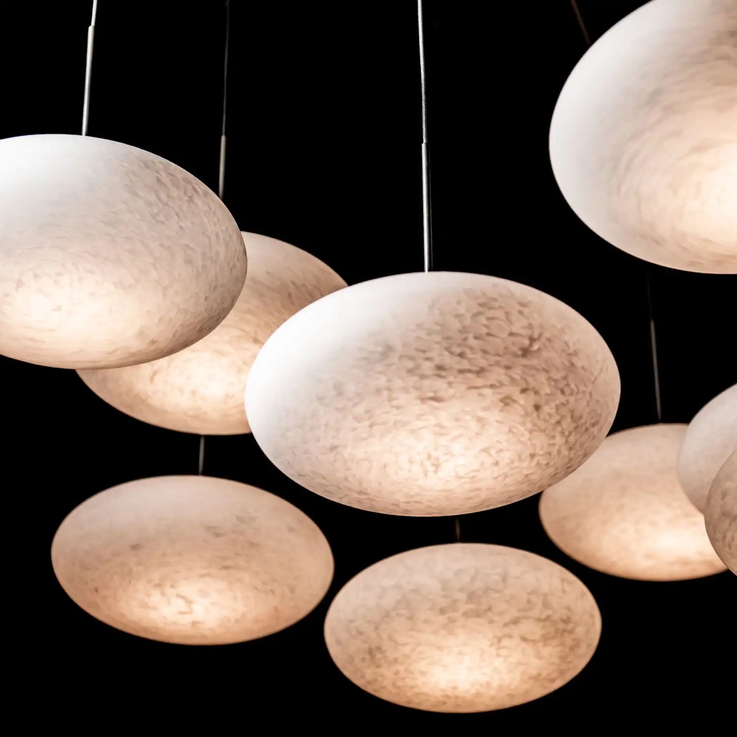 Hubbardton Forge, Clouds Mobile Pendant, CHANDELIER LIGHT
