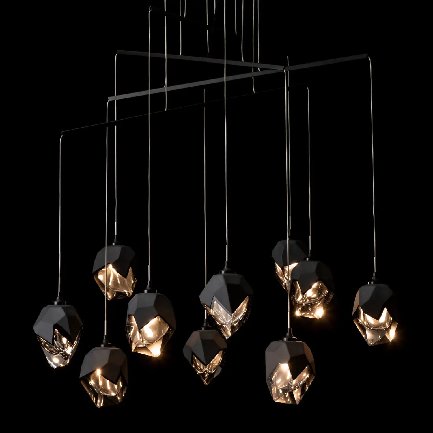 Hubbardton Forge, Chrysalis Crystal Mobile Pendant, CHANDELIER LIGHT