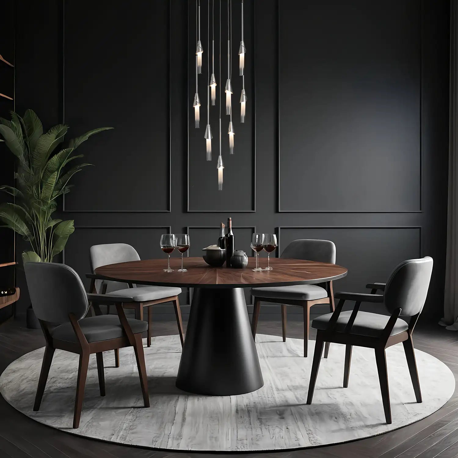 Hubbardton Forge, Lilium Pendant, PENDANT LIGHT