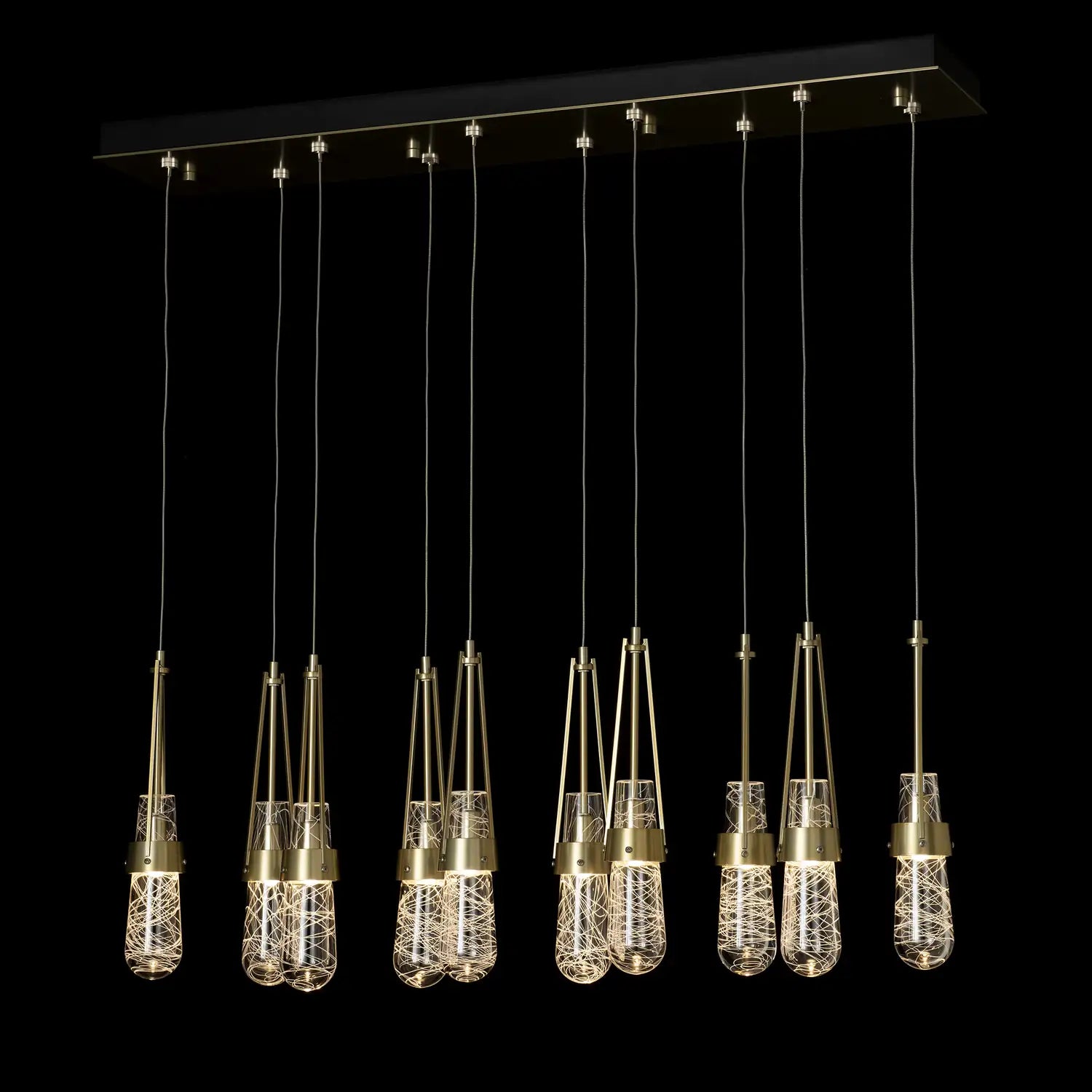 Hubbardton Forge, Link Blown Glass Pendant, PENDANT LIGHT