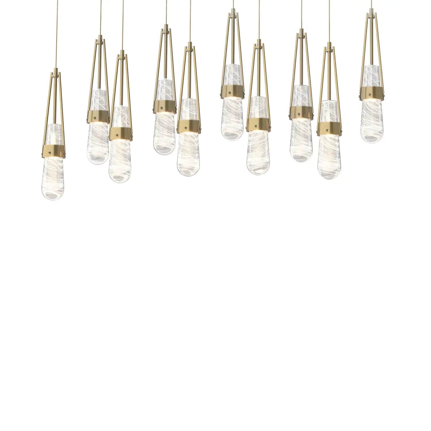 Hubbardton Forge, Link Blown Glass Pendant, PENDANT LIGHT