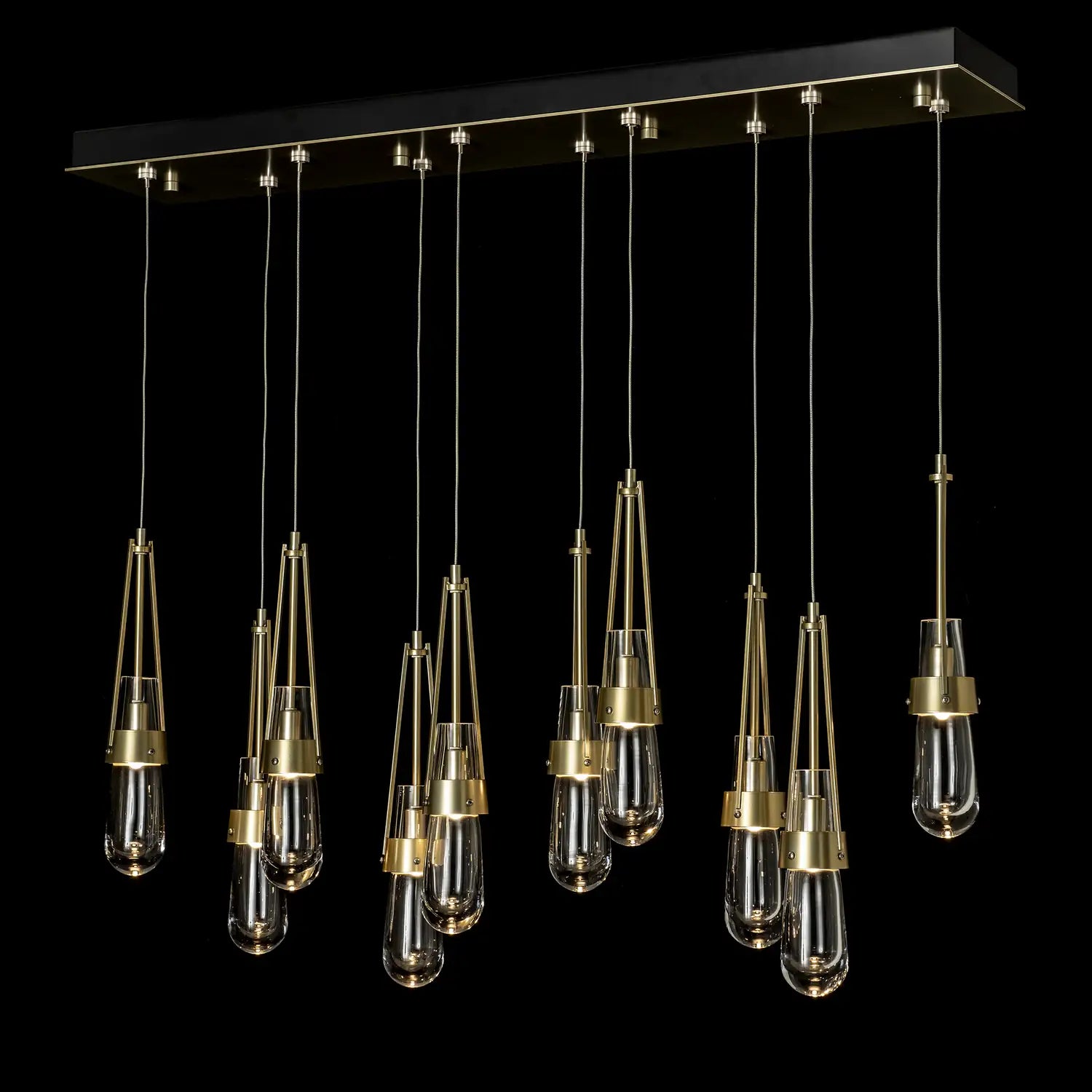 Hubbardton Forge, Link Glass Pendant, PENDANT LIGHT