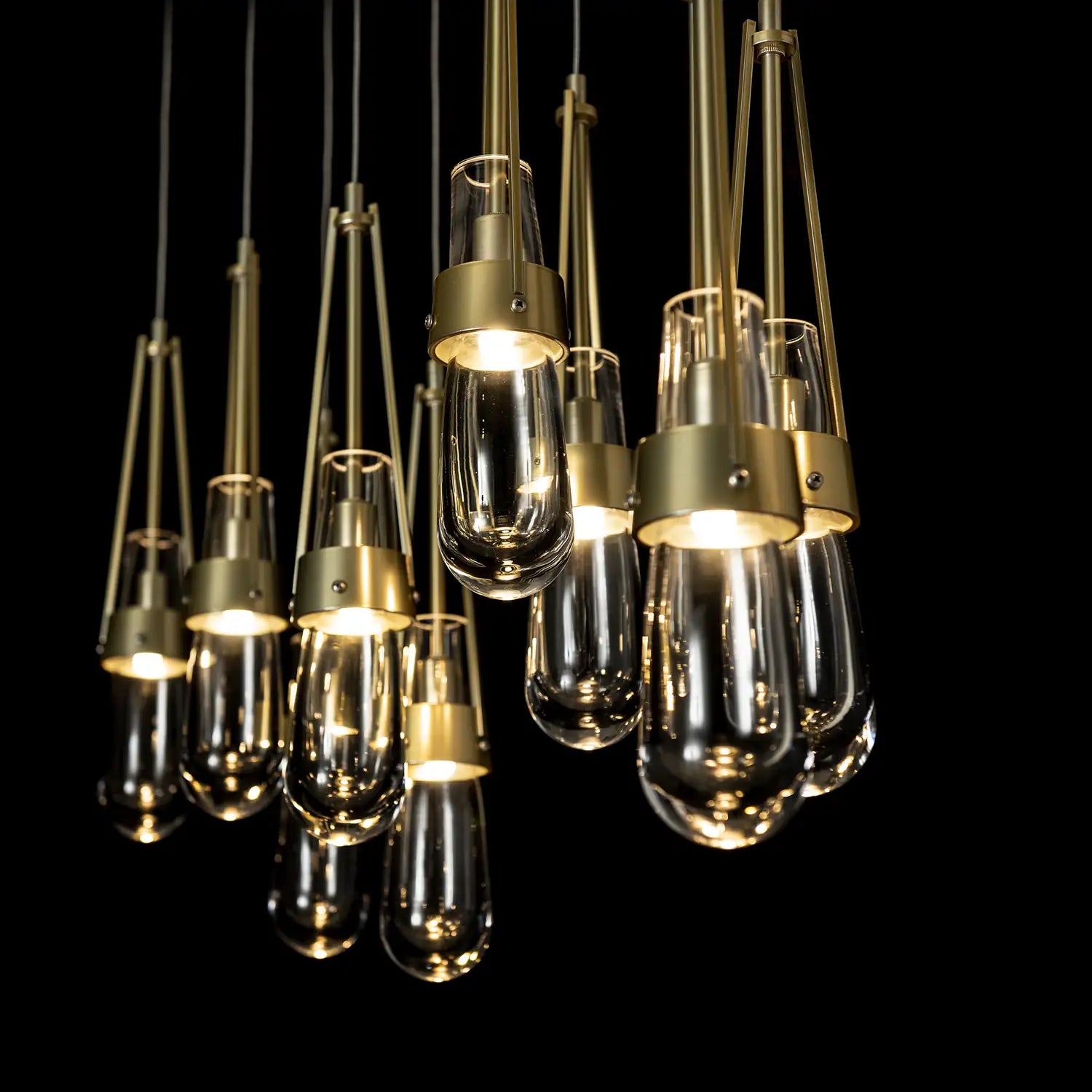 Hubbardton Forge, Link Glass Pendant, PENDANT LIGHT