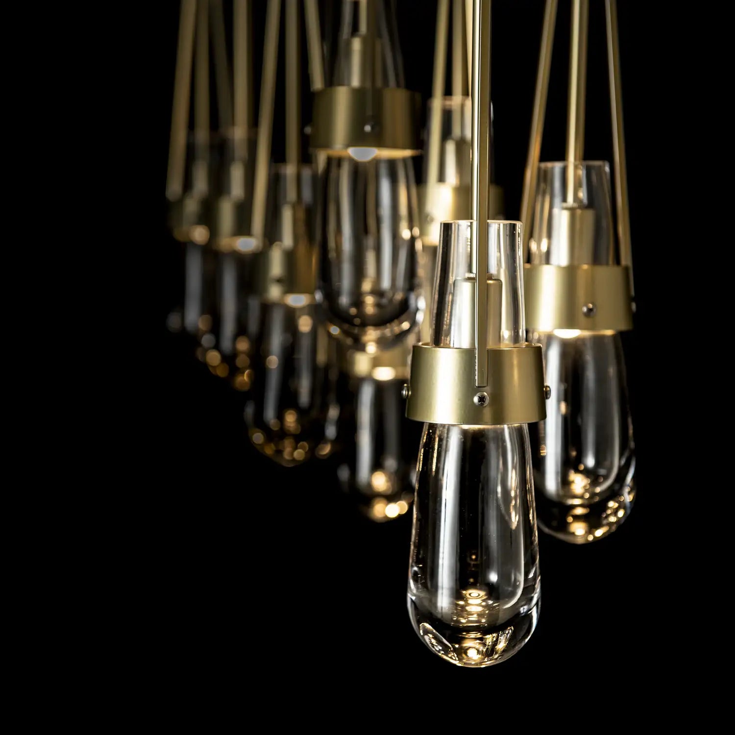 Hubbardton Forge, Link Glass Pendant, PENDANT LIGHT