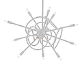 Hubbardton Forge, Olympus Starburst Pendant, PENDANT LIGHT