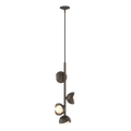 Hubbardton Forge, Brooklyn Double Shade Vertical Pendant, PENDANT LIGHT
