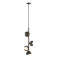 Hubbardton Forge, Brooklyn Double Shade Vertical Pendant, PENDANT LIGHT
