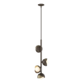Hubbardton Forge, Brooklyn Double Shade Vertical Pendant, PENDANT LIGHT