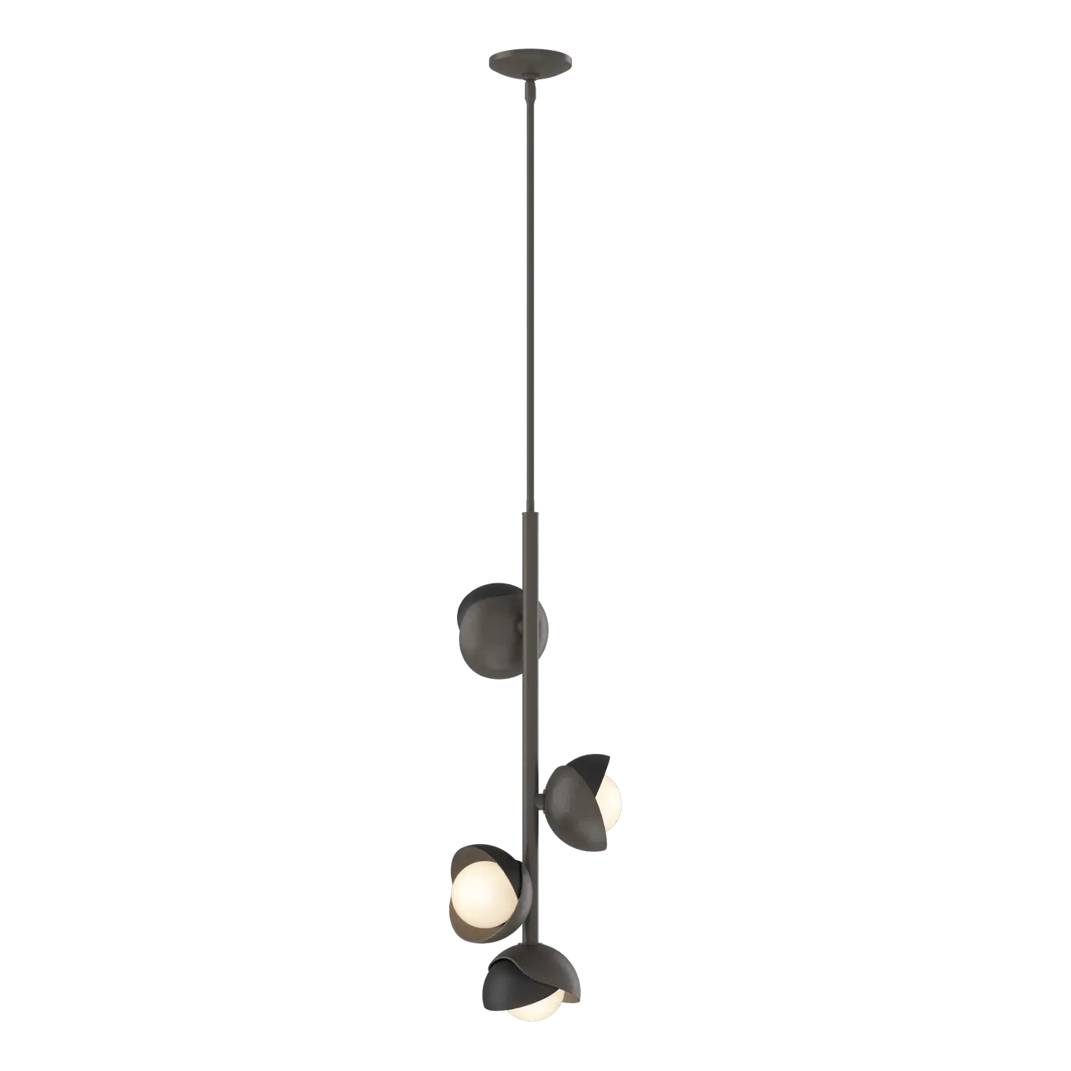 Hubbardton Forge, Brooklyn Double Shade Vertical Pendant, PENDANT LIGHT