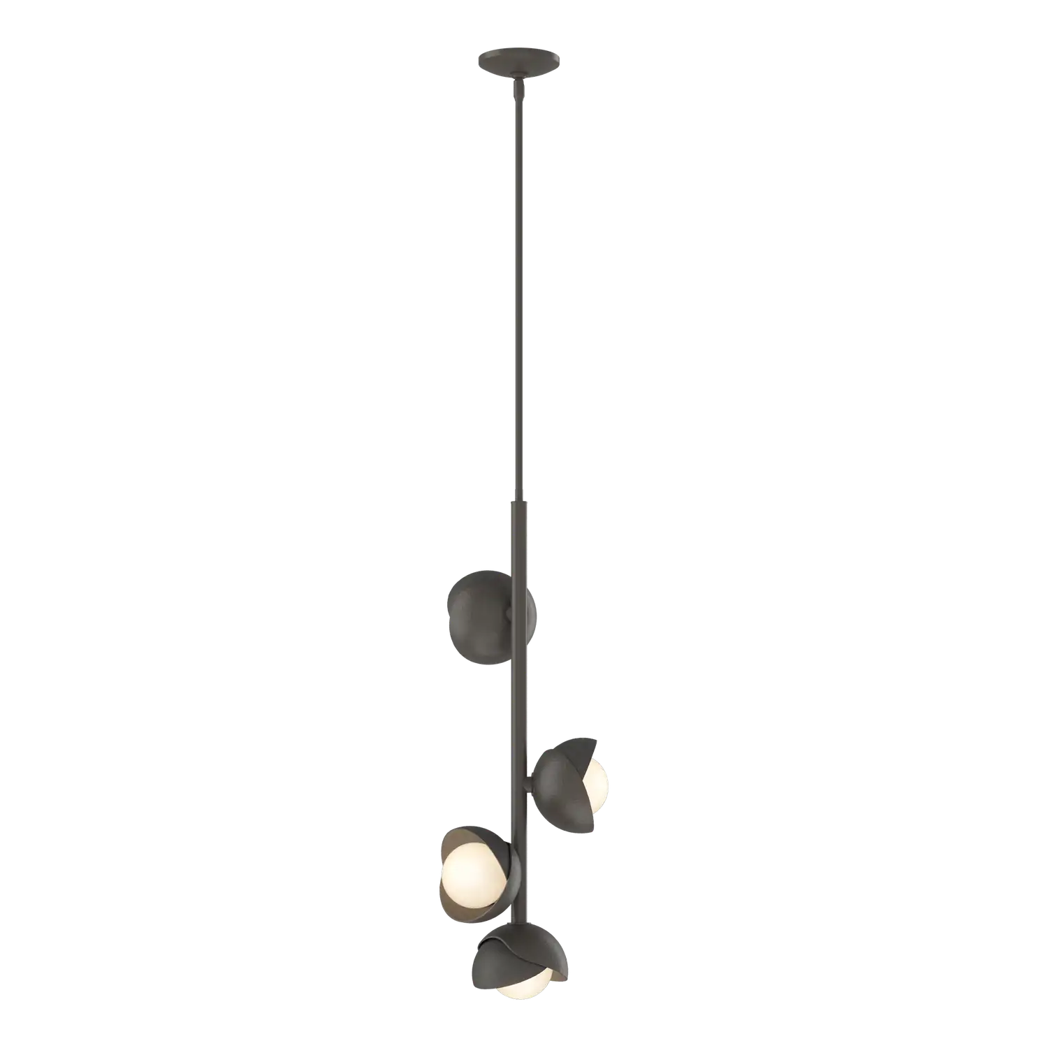 Hubbardton Forge, Brooklyn Double Shade Vertical Pendant, PENDANT LIGHT