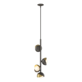 Hubbardton Forge, Brooklyn Double Shade Vertical Pendant, PENDANT LIGHT