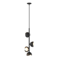 Hubbardton Forge, Brooklyn Double Shade Vertical Pendant, PENDANT LIGHT