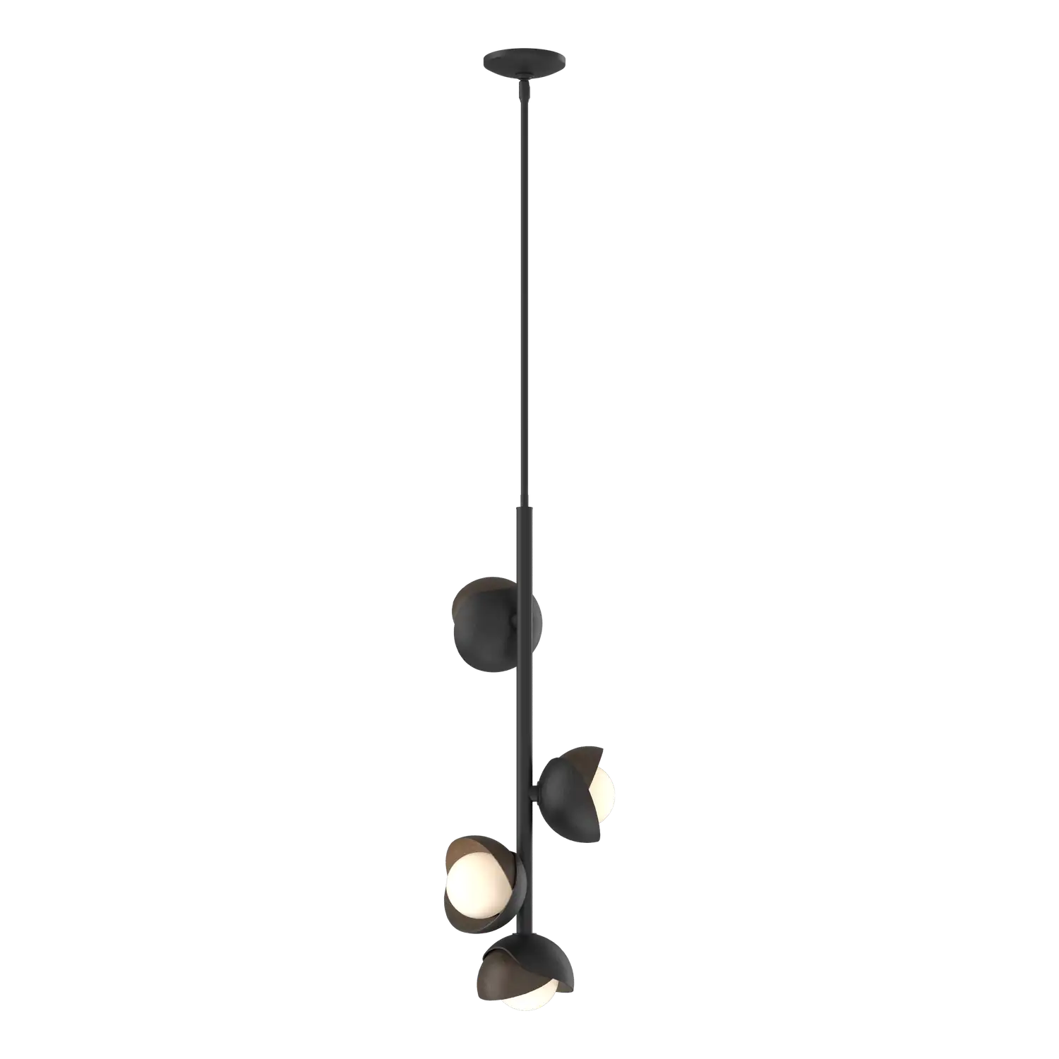 Hubbardton Forge, Brooklyn Double Shade Vertical Pendant, PENDANT LIGHT