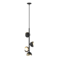 Hubbardton Forge, Brooklyn Double Shade Vertical Pendant, PENDANT LIGHT