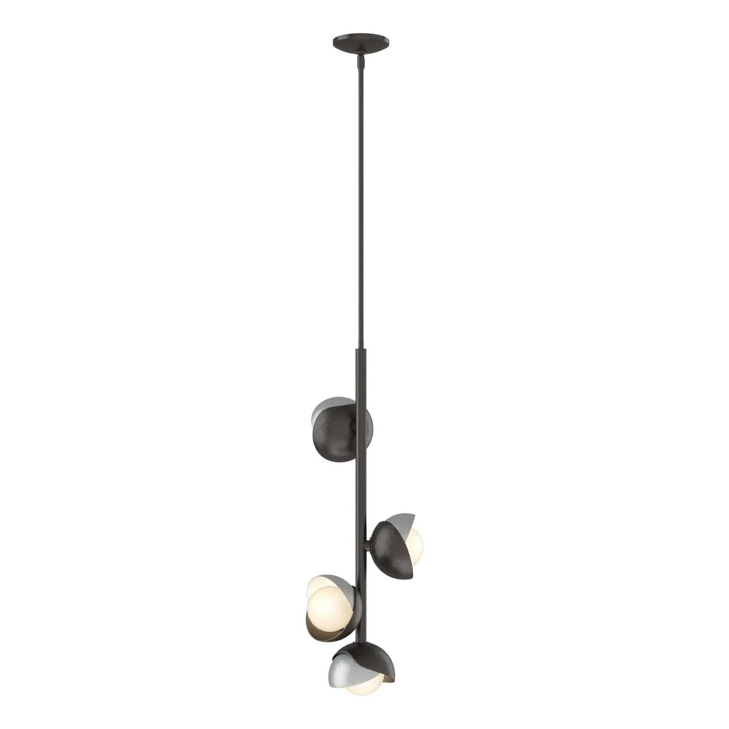 Hubbardton Forge, Brooklyn Double Shade Vertical Pendant, PENDANT LIGHT