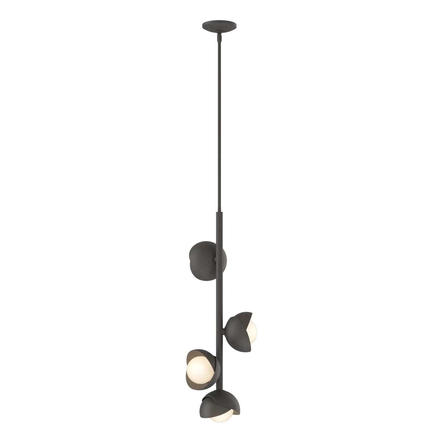 Hubbardton Forge, Brooklyn Double Shade Vertical Pendant, PENDANT LIGHT