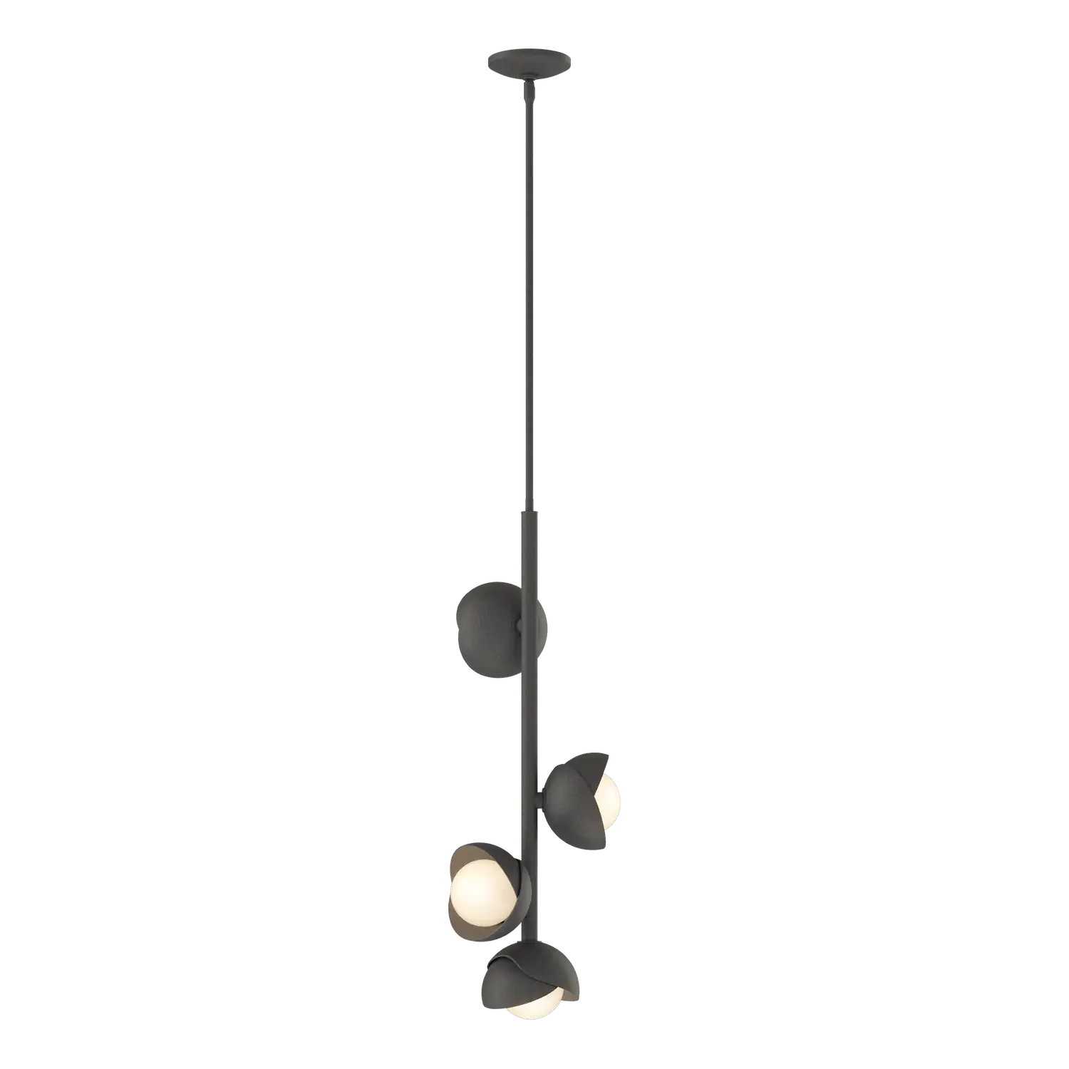 Hubbardton Forge, Brooklyn Double Shade Vertical Pendant, PENDANT LIGHT