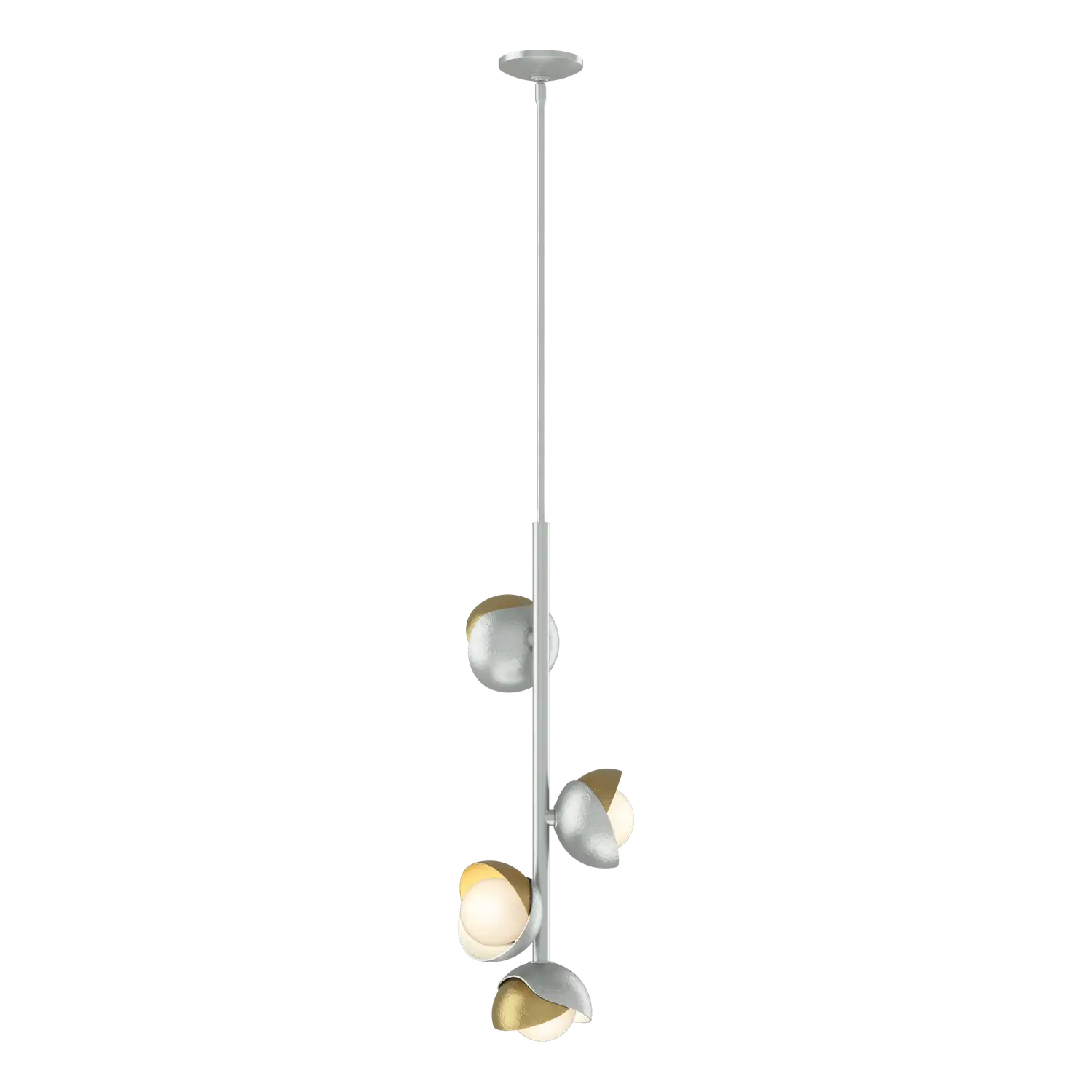 Hubbardton Forge, Brooklyn Double Shade Vertical Pendant, PENDANT LIGHT