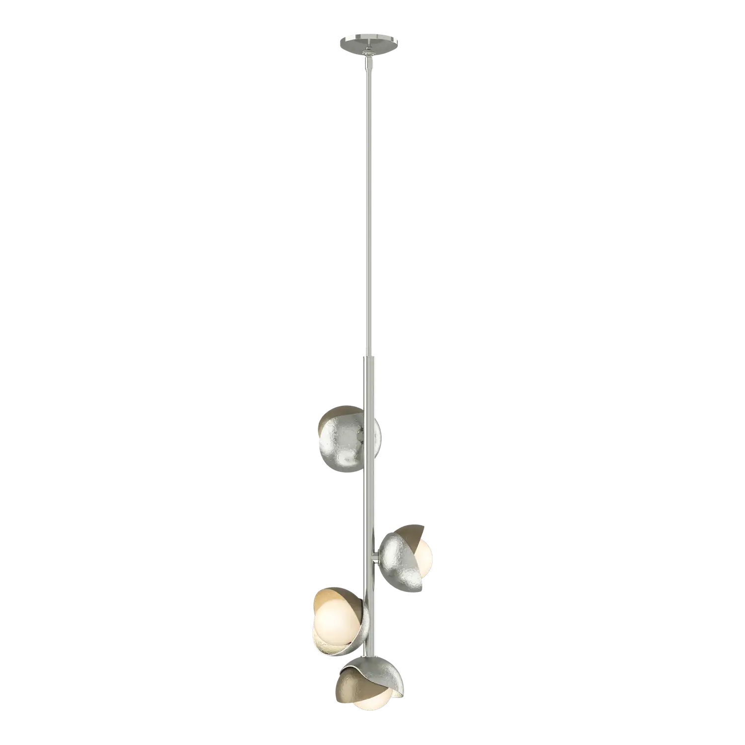 Hubbardton Forge, Brooklyn Double Shade Vertical Pendant, PENDANT LIGHT