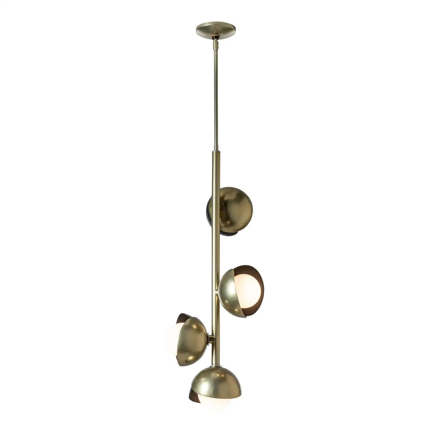 Hubbardton Forge, Brooklyn Double Shade Vertical Pendant, PENDANT LIGHT