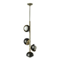 Hubbardton Forge, Brooklyn Double Shade Vertical Pendant, PENDANT LIGHT