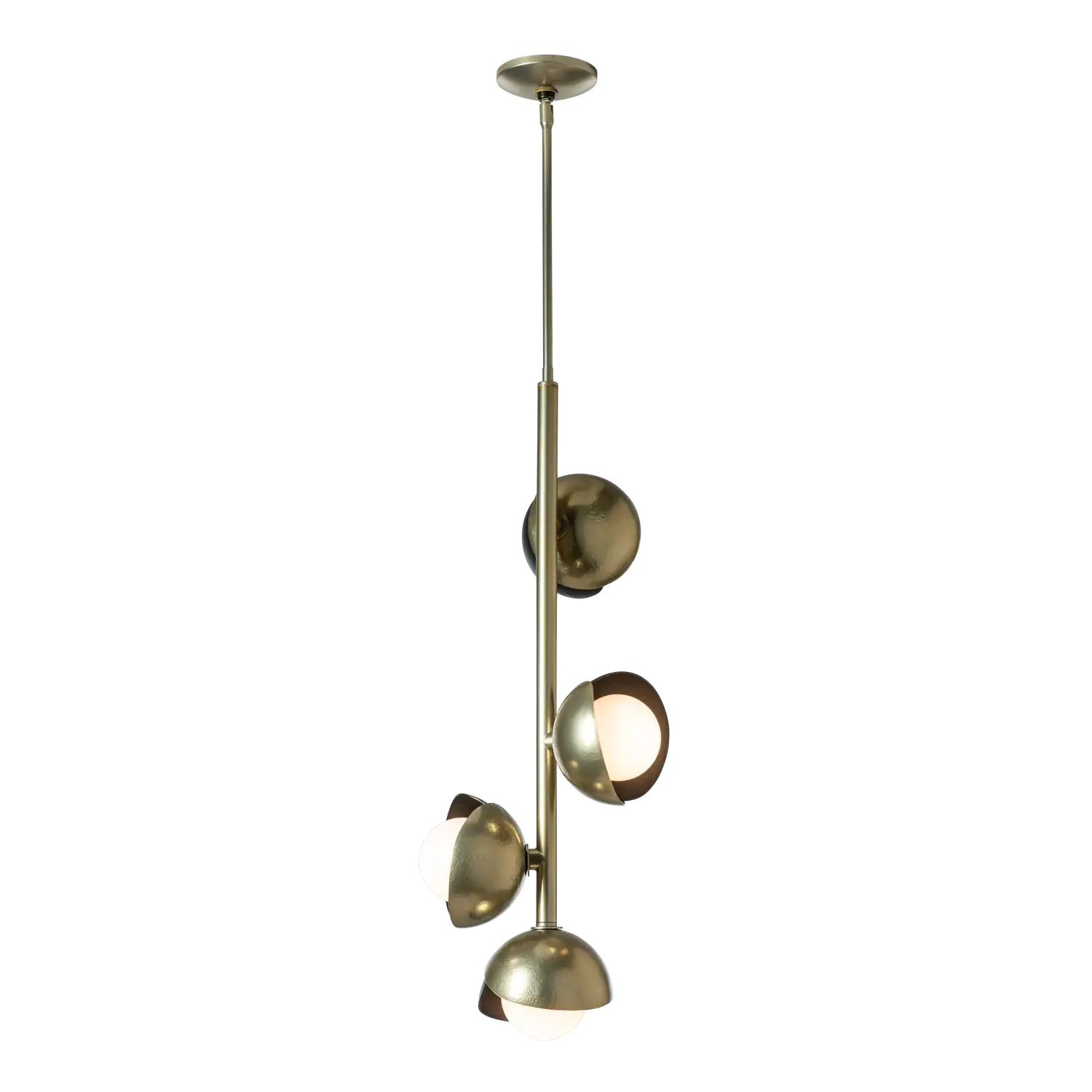 Hubbardton Forge, Brooklyn Double Shade Vertical Pendant, PENDANT LIGHT