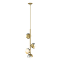 Hubbardton Forge, Brooklyn Double Shade Vertical Pendant, PENDANT LIGHT