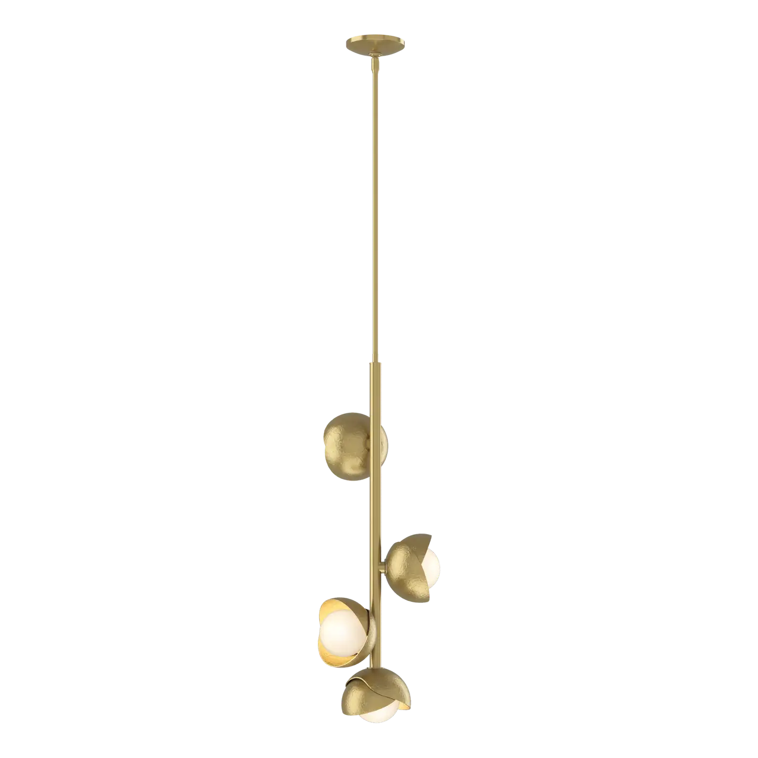Hubbardton Forge, Brooklyn Double Shade Vertical Pendant, PENDANT LIGHT