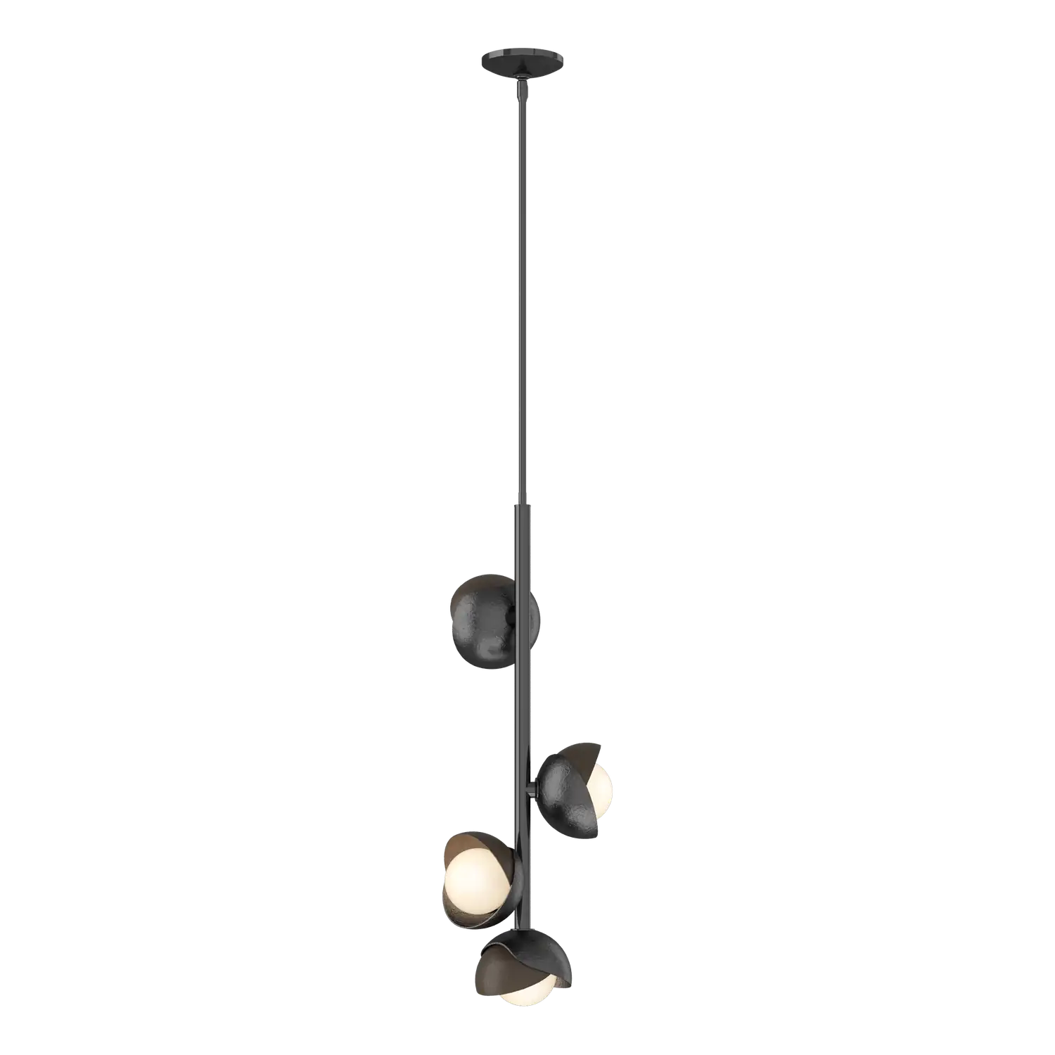 Hubbardton Forge, Brooklyn Double Shade Vertical Pendant, PENDANT LIGHT