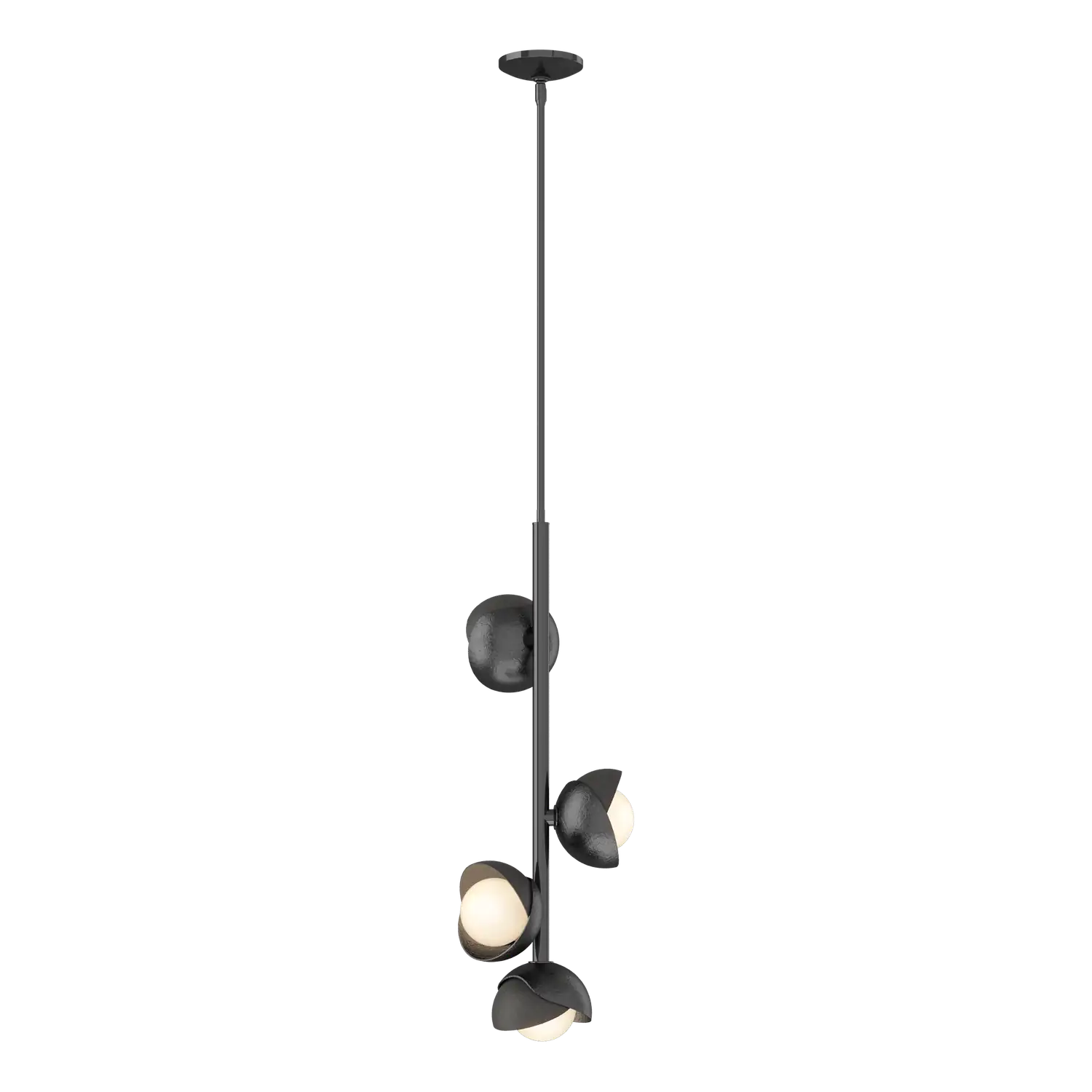 Hubbardton Forge, Brooklyn Double Shade Vertical Pendant, PENDANT LIGHT