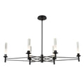 Hubbardton Forge, Truss 6-Arm Linear Chandelier, CHANDELIER LIGHT