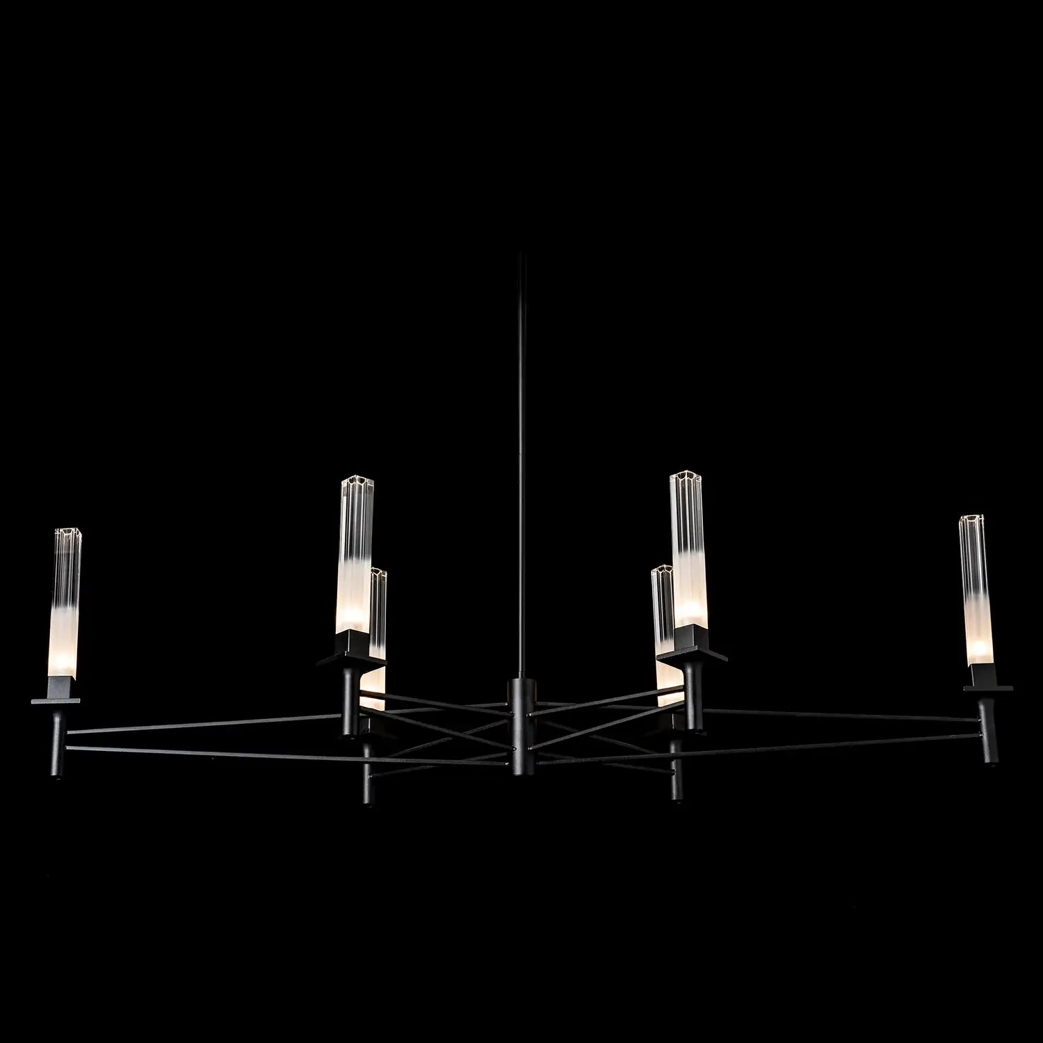 Hubbardton Forge, Truss 6-Arm Linear Chandelier, CHANDELIER LIGHT
