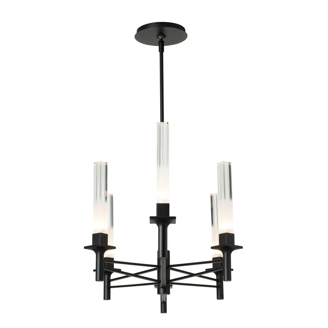 Hubbardton Forge, Truss 6-Arm Linear Chandelier, CHANDELIER LIGHT